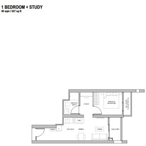 promenade-peak-floor-plan-1-bedroom-type-a1-singapore